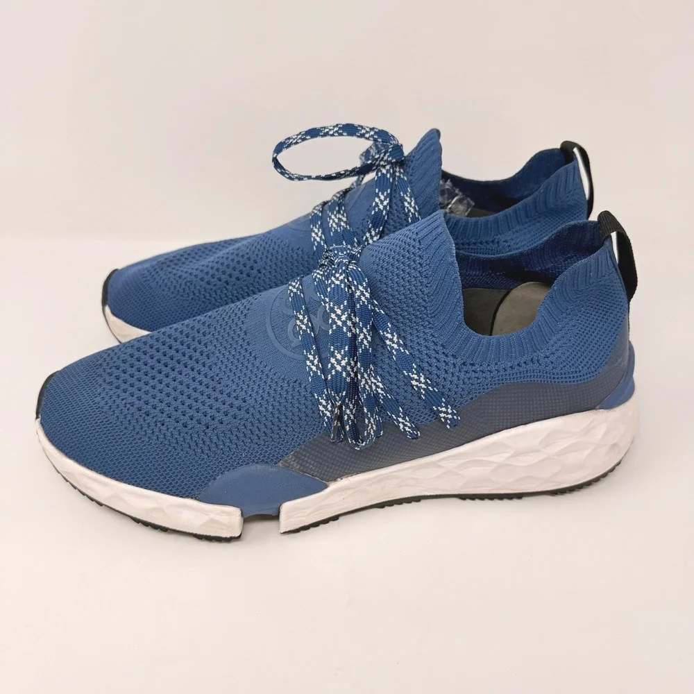 G/FORE MG4.1 Knit Golf Shoes Mens 13 Blue Spikeless Sneakers G4MF19EF07